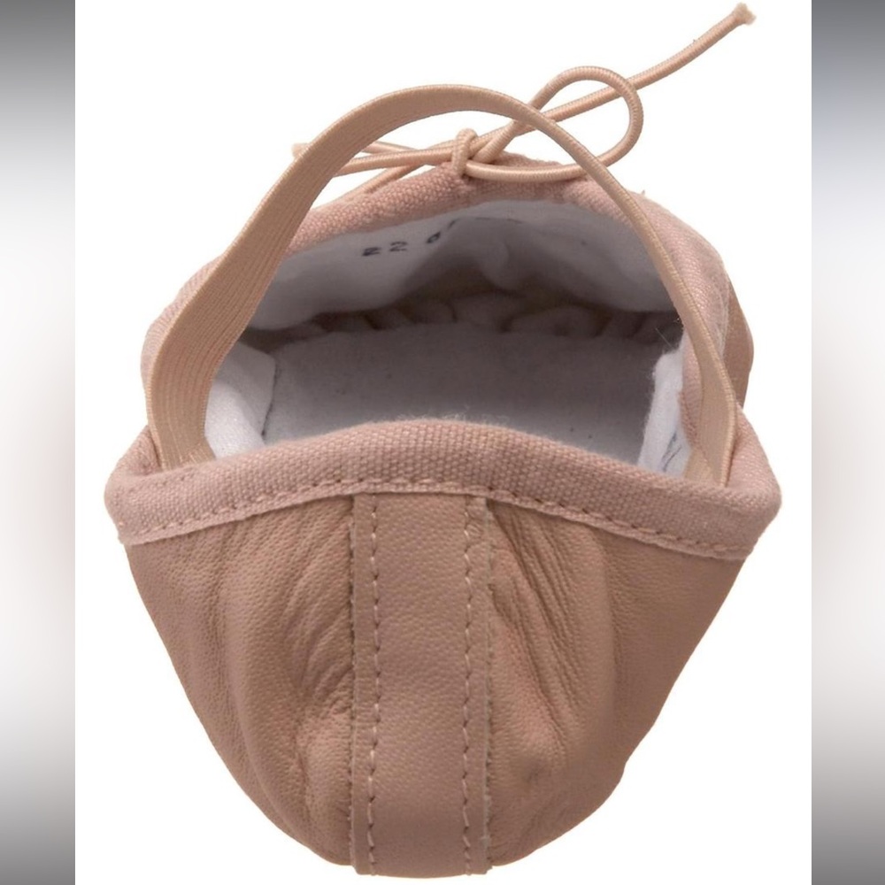 Bloch Dansoft II Ballet Flats Toddler/Little Kid Beige Size 1.5 Leather NEW - Picture 2 of 6